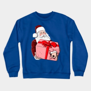 Santa Claus Troll Crewneck Sweatshirt